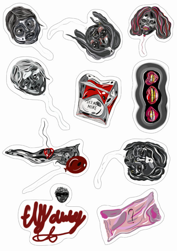 Fly away stickers (1)